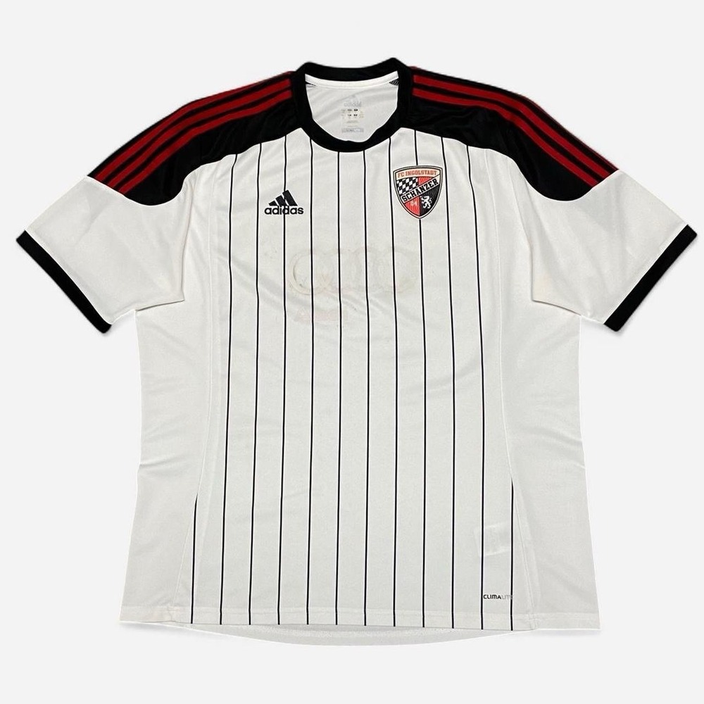 Football shirt soccer FC Ingolstadt 04 Schanzer Away 2014/2015 Adidas jersey